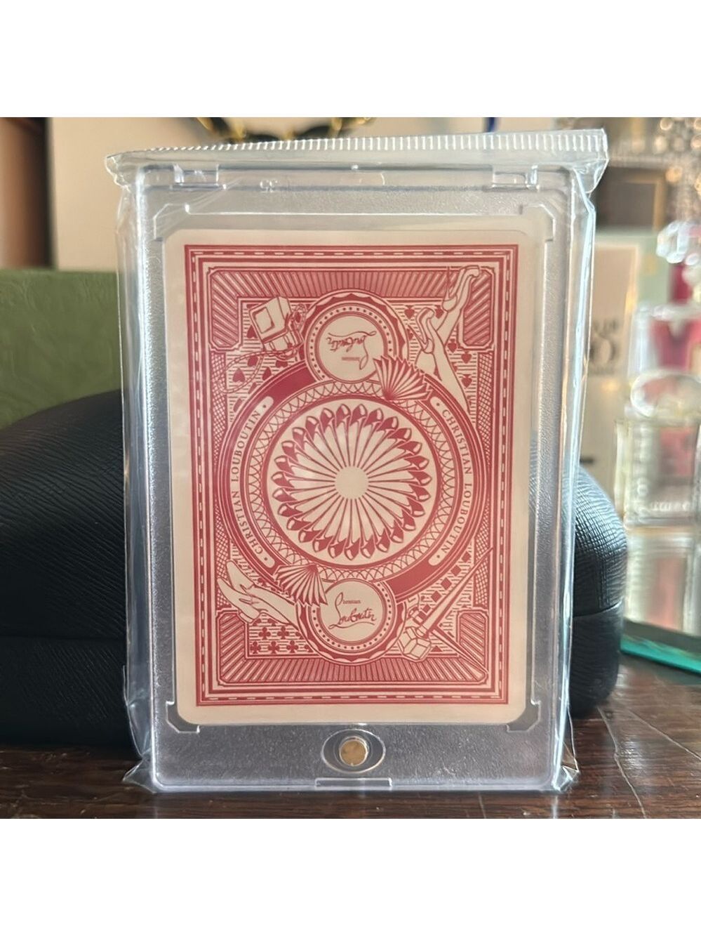 Christina Louboutin limited edition playing card Ace of Hearts